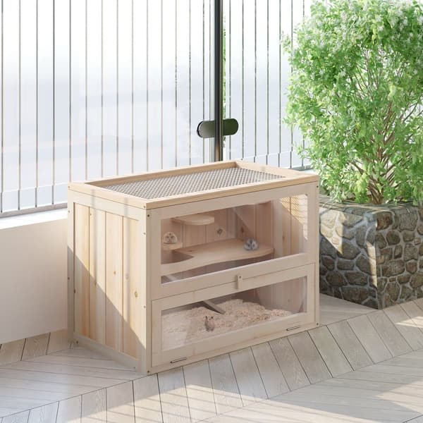 Liten Djurbur, 60x35x42 cm, Naturträ