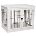 Miniatyrbillede 1 af 9: Hundehus, 81x58.5x66 cm, Hvid