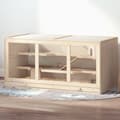 Miniatyrbillede 2 af 9: Hamsterbur, 115x57x55 cm, Naturligt Træ