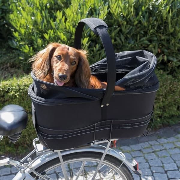 TRIXIE Pet Bike Bakkorg 29x49x60 cm Svart