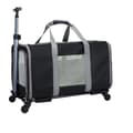 Miniatyrbillede 1 af 2: Pet Carrier Trolley, Bærbar Rejsetaske, Rummeligt Design,sort