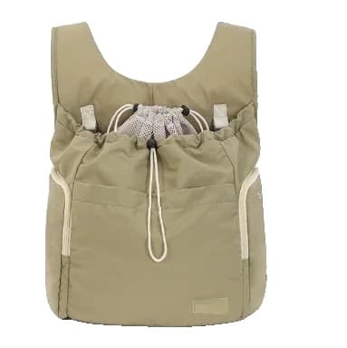 Pet Carrier Rygsæk, Holdbar Polyester, Behagelig til Små Racer,oliven grøn