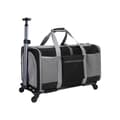 Miniatyrbillede 2 af 2: Pet Carrier, Rummelig Indvendig, Åndbart Mesh, Bærbar Design,sort