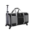 Miniatyrbillede 1 af 2: Pet Carrier, Rummelig Indvendig, Åndbart Mesh, Bærbar Design,sort
