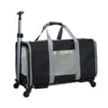 Miniatyrbillede 1 af 2: Pet Trolley Bag, Lynlås Lukning, Oxford Stof, Mellem Race Kapacitet,sort
