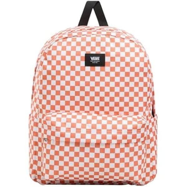 Skor - VANS - Old Skool Check BACKPA - Färg Orange - Läder och textilmaterial