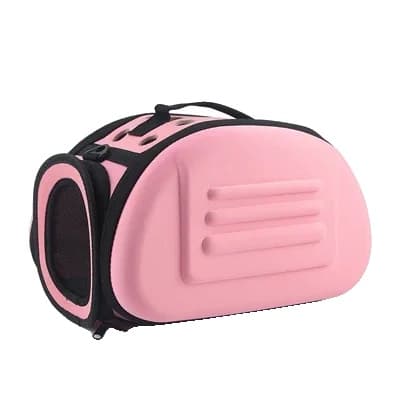 Pet Carrier Bag, Åndbar, Alsidig Design,Som billede, s 35x20.5x23cm pink