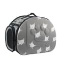 Miniatyrbillede 1 af 2: Pet Carrier Bag, Åndbar, Modebevidst,Grå 43x31x29cm m, som billede
