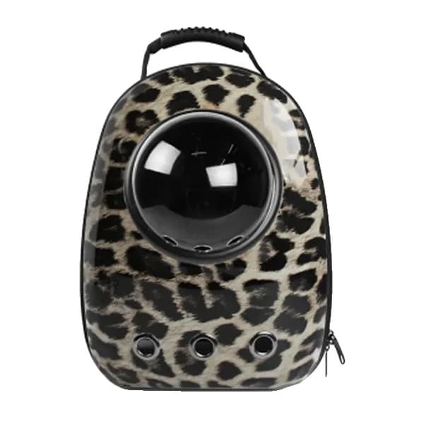 Ryggsäck, Andningsbar Design, Säker Låsning,Leopardmönster, M