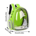 Miniatyrbillede 2 af 2: Rygsække, Åndbart Design, Bærbar Konstruktion,fluorescerende grøn