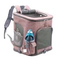 Miniatyrbillede 1 af 2: Pet Carrier Rygsæk, Sammenfoldelig, Åndbar Design,L, pink
