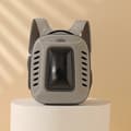 Miniatyrbild 2 av 2: Kattbärarryggsäck, Andningsbar Design, Ergonomisk Rygg,Grå och Grå