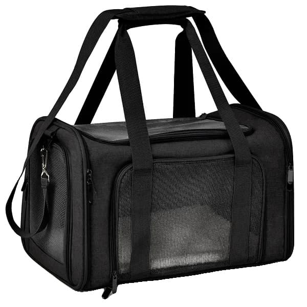 Hundryggsäck, Vattentät, Godkänd av Flygbolag,M 43x28x28cm, Svart