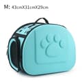 Miniatyrbillede 2 af 2: Pet Carrier, Åndbar, Sammenfoldelig,m 43x31x29cm grøn