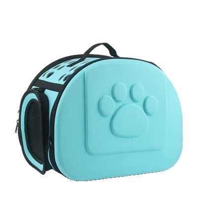 Pet Carrier, Åndbar, Sammenfoldelig,m 43x31x29cm grøn