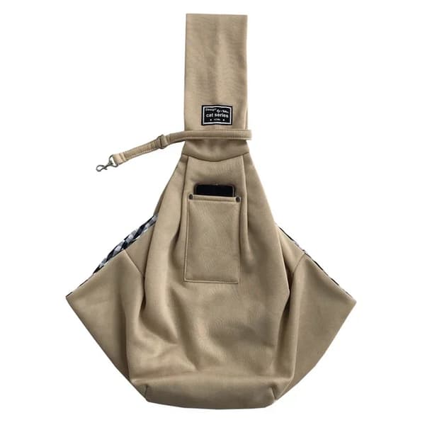 Lemmikkireppu, kädet vapaana -suunnittelu, turvallinen lukitus,Beige