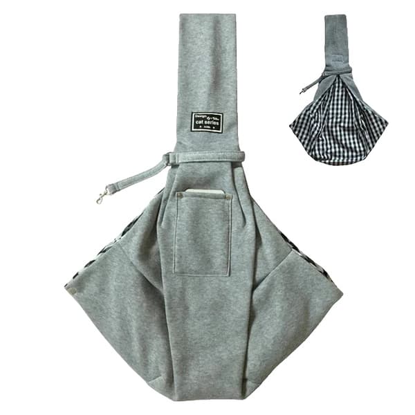 Lemmikkikantaja, hands-free-muotoilu, käännettävä ominaisuus,Harmaa