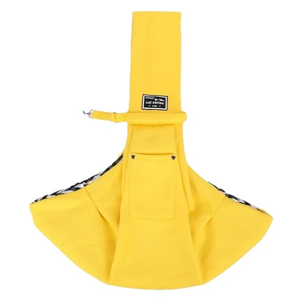 Pet Ryggsäck, Handsfree Design, Säkerhetslås,Gul
