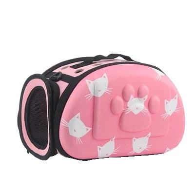 Husdjurstransportväska, Andningsbar, Moderiktig Stil,rosa 35x20.5x23cm s, som på bilden