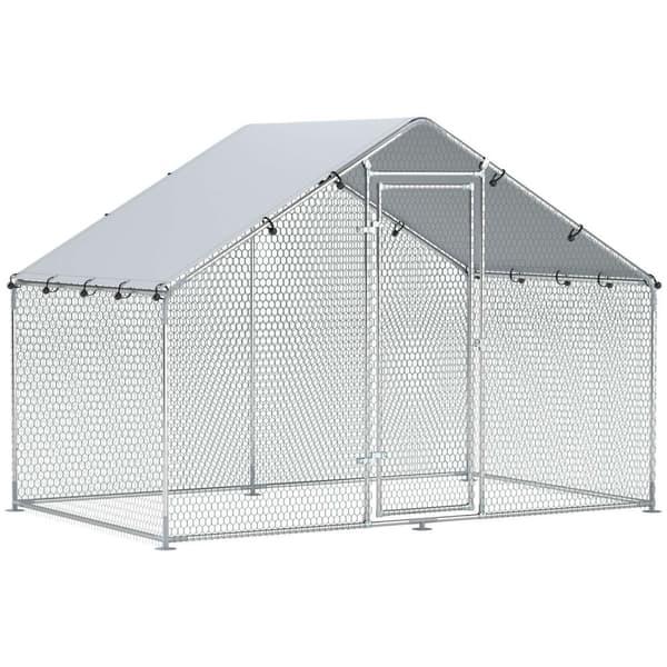 Rootz Chicken Run - siipikarjan kynä - Linnujen kotelo - turvallinen ja kestävä - 3M x 1,7m x 1,9 metriä