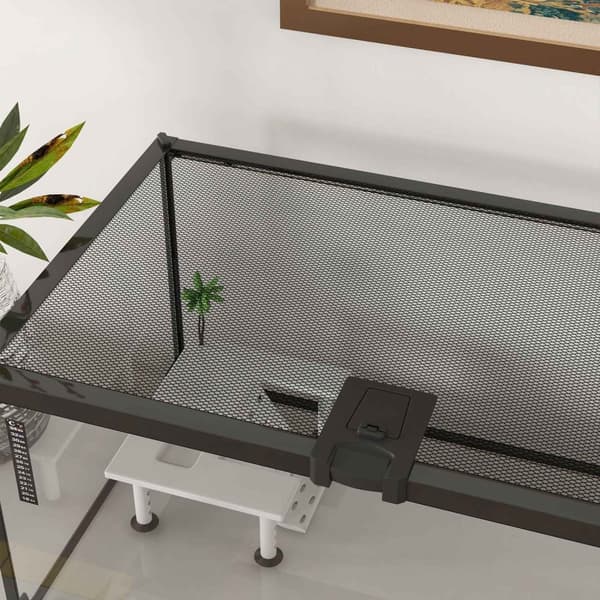 Rootz Reptile Box -avelsbehållare - Terrarium - Hus - enkel observation - 50 cm x 30 cm x 25 cm