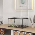 Miniatyrbild 2 av 7: Rootz Reptile Box -avelsbehållare - Terrarium - Hus - enkel observation - 50 cm x 30 cm x 25 cm