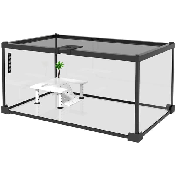 Rootz Reptile Box Avlsbeholder - Terrarium - Boliger - Let observation - 50 cm x 30 cm x 25cm