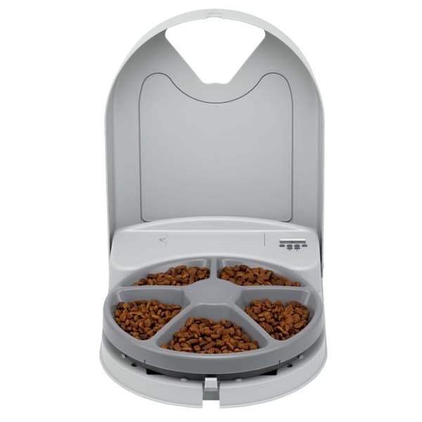 PetSafe Foderautomat för 5 måltider Eatwell med timer grå