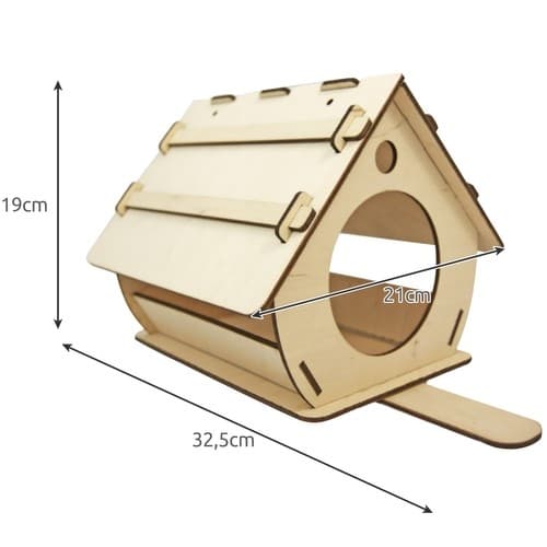 DIY Fågelholk / Fågelmatare - Måla själv