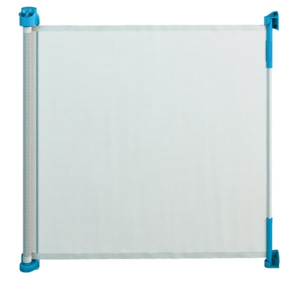 Gaterol Active Lite – Utdragbar trappskyddsgrind och dörrskyddsgrind i tyg upp till 140 cm Blue 2 stycken/stycken/kpl Gaterol Active Lite – Utdragbar trappskyddsgrind och dörrskyddsgrind i tyg upp till 140 cm Blue 2 stycken/stycken/kpl