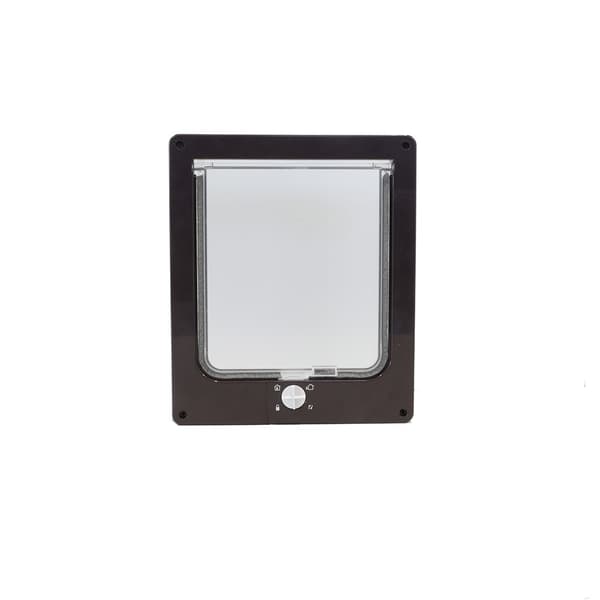 Kattelem 25x29x 5,5 cm - Brun - 4 låsepositioner