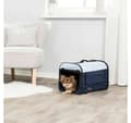 Miniatyrbillede 2 af 2: Mobil kennel, XS–S: 40 × 40 × 55 cm, mørkeblå/lyseblå