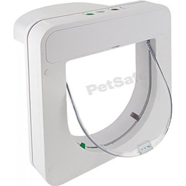 Elektronisk kattöppning PETSAFE PETPORTE SMART FLAP - Vit - För katt - Utomhus