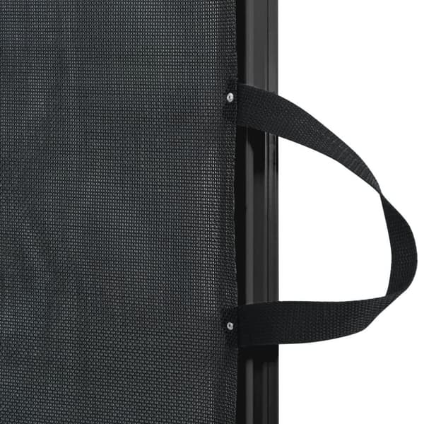 vidaXL udtrækkelig låge til kæledyr 102,5x125 cm sort