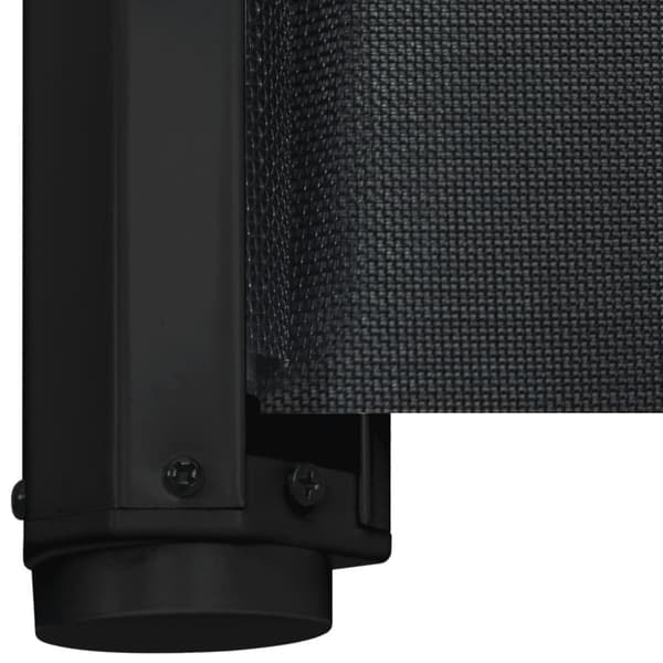 vidaXL Uttrekkbar kjæledyrport svart 102,5x125 cm