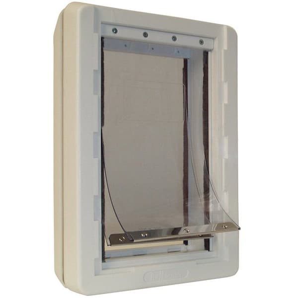 Perfekt husdjur - AWM - All Season Eco-Energy Dog Door, Storlek M 18,4 cm x 33 cm