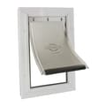 Miniatyrbild 2 av 6: PetSafe - Staywell Heavy Duty aluminium kattlucka för stora hundar, med låssystem, robust, isolerad - storlek XL