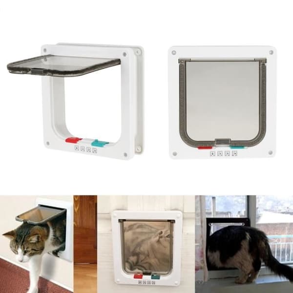 TD® hunddörr hunddörr ABS-material plastdörrinstallation trädörr järndörr glasdörr entré/