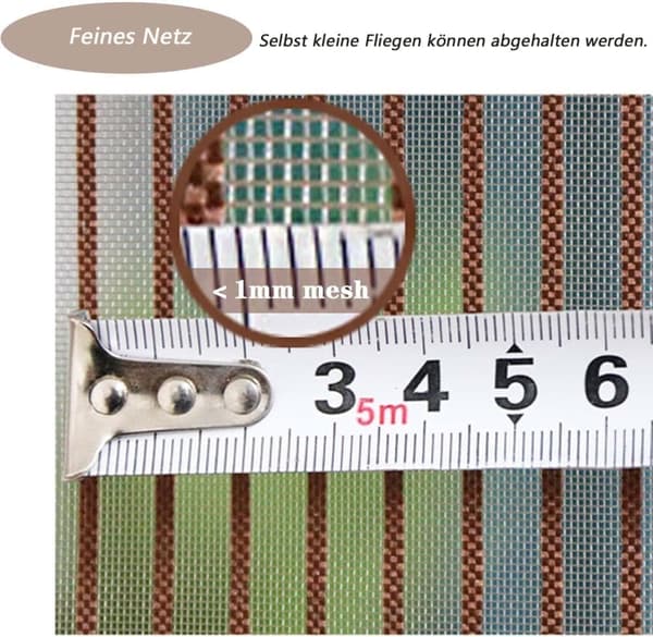 Moorle Magnetisk vindskyddande dörrskärm – självlåsande och genomskinlig, ingen borrning, skyddar mot insekter och kattklösning