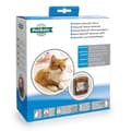 Miniatyrbild 3 av 3: PetSafe - Staywell Deluxe Magnetisk kattlucka för katter, 4-vägslåsning - Halsband med magnetnyckel - Träfinish