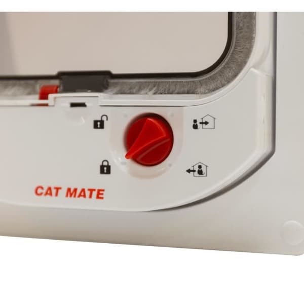Cat Mate elektromagnetisk kattlucka, vit (254W)