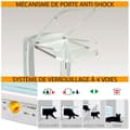 Miniatyrbild 4 av 4: Chattport - dörr för katt - kattlucka Ferplast - 72106021