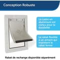 Miniatyrbild 3 av 6: PETSAFE Staywell Aluminiumramhållare - Vit - för katter eller hundar upp till 100 kg