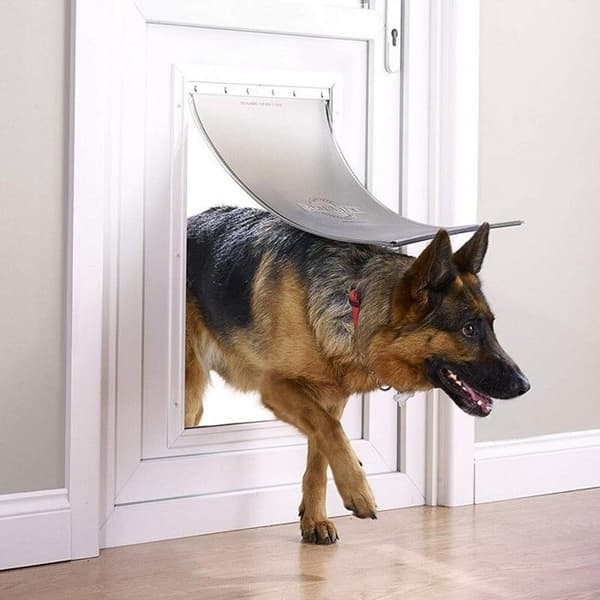 PETSAFE Staywell Aluminiumramhållare - Vit - för katter eller hundar upp till 100 kg
