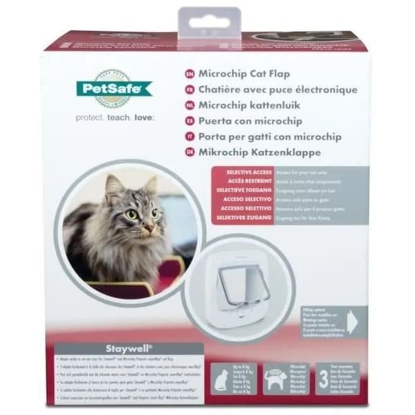 PETSAFE Chatiere med chip Staywell - til kat og hund
