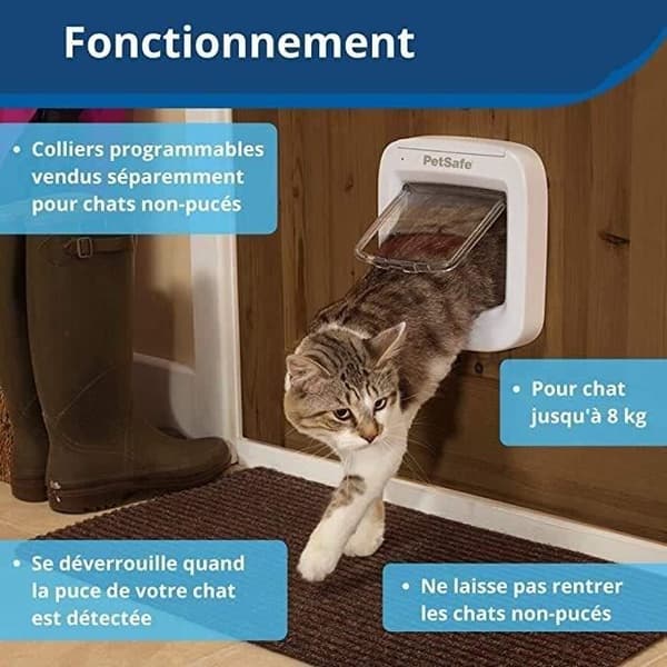 PETSAFE Chatiere med chip Staywell - til kat og hund