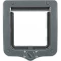 Miniatyrbillede 2 af 2: Chatiere - 4 positioner - Med tunnel - 20 × 22 cm - Grå