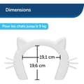 Miniatyrbild 2 av 6: Kattpassage - PETSAFE - KATTGÅNG™ - Vit