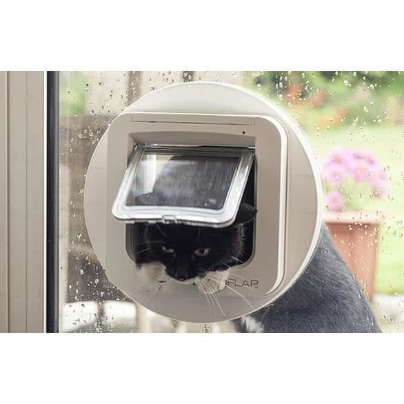 SUREFLAP DualScan Chatiere har en hvid chip