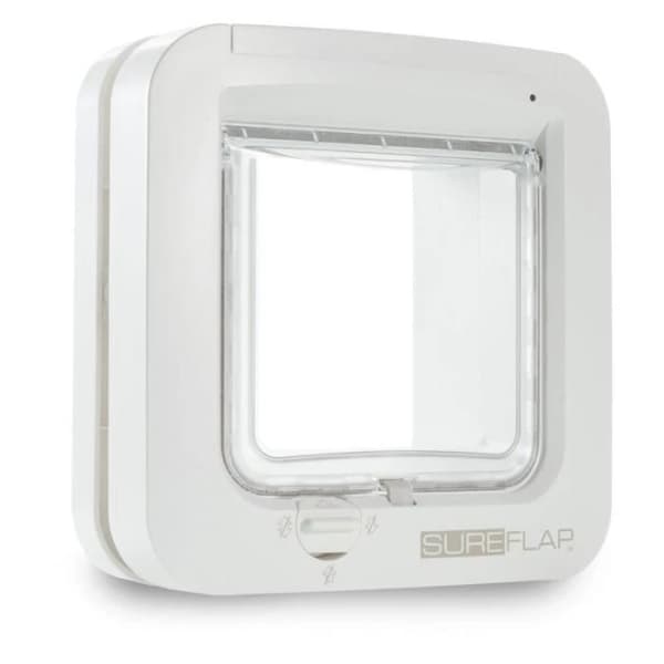 SUREFLAP Chatiere har ett vitt chip